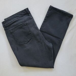 St. John's Bay Charcoal/Black Straight Leg Jeans
